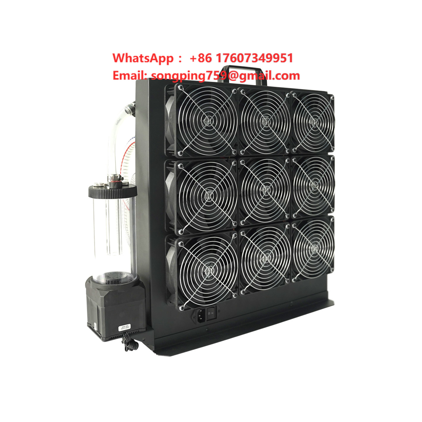 External Radiator Water Cooling Kit - Wysokowydajny, zintegrowany system chłodzenia cieczą –