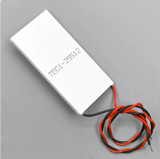 Heatsink - Moduł termoelektryczny Peltier TEC1-25512, chłodnica termoelektryczna