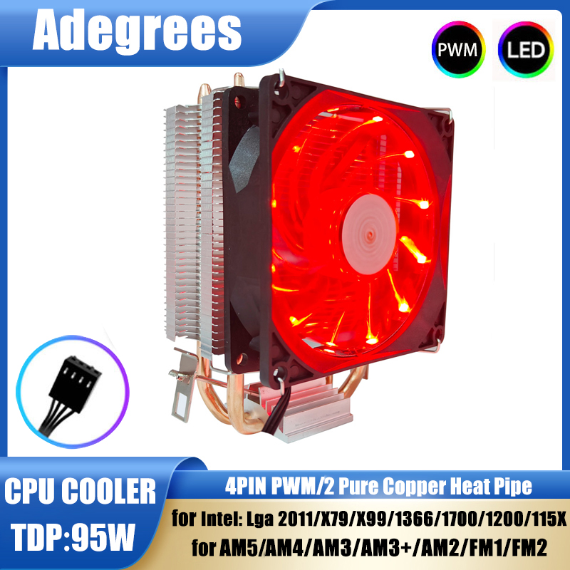 2 rurki cieplne chłodnicy proc – Air Cooler Cpu recenzja i cena