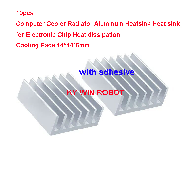 10 szt. Mini aluminiowy radiat – Heatsink recenzja i cena