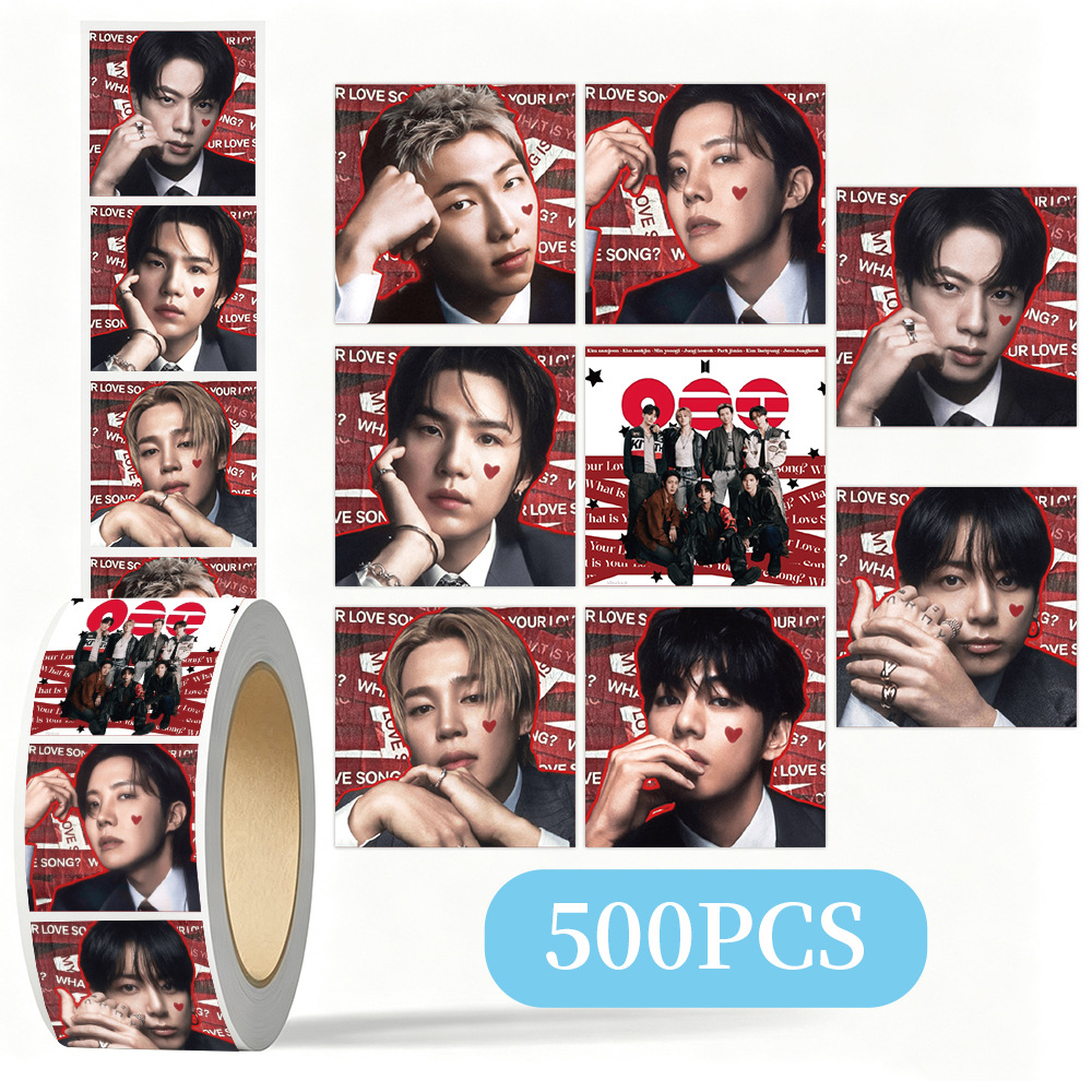 Naklejki K-pop BTS 500 szt. DI – Case Fan recenzja i cena