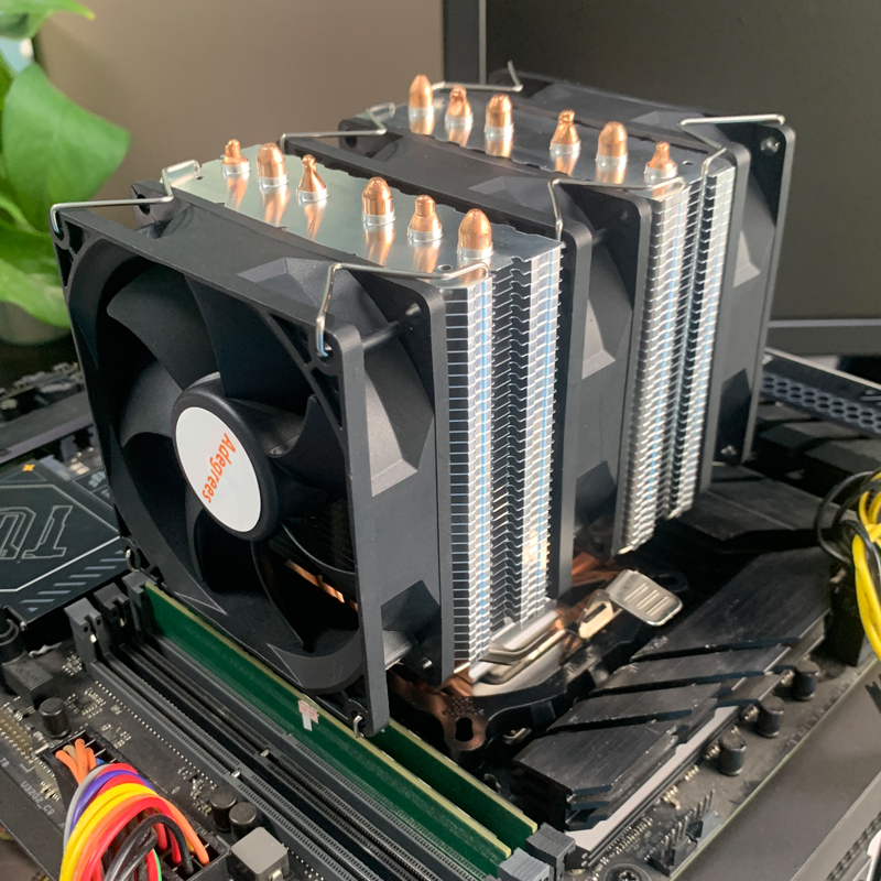 6-rdzeniowy chłodnicz CPU z ru – Air Cooler Cpu recenzja i cena
